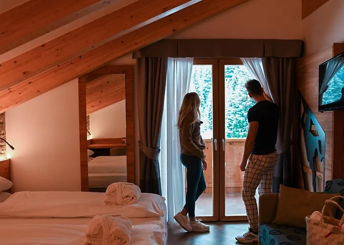 Szálloda Wellness Lupo Bianco Canazei